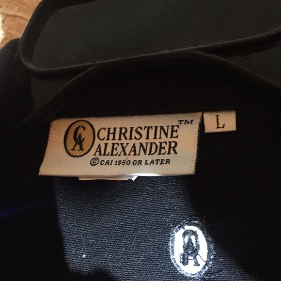 Christine Alexander Black Jacket Large - Picture 5 of 8